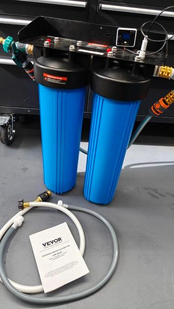 Waterontharder mixed bead. Dubbele filter. TDS meter beschikbaar voor biedingen