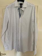Overhemd, blauw-wit, Kleding | Heren, Overhemden, Wit, H&M, Gedragen, Halswijdte 39/40 (M)