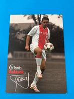 Tomas Galasek AJAX 2004/05 spelerskaart + handtekening, Ophalen of Verzenden, Zo goed als nieuw, Ajax, Spelerskaart