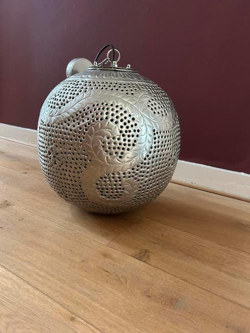 Marokkaanse oosterse hanglamp, Huis en Inrichting, Lampen | Hanglampen, Zo goed als nieuw, Minder dan 50 cm, Metaal, Ophalen