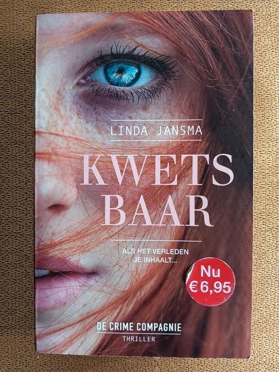 Linda Jansma - Kwetsbaar, Boeken, Thrillers, Zo goed als nieuw, Ophalen of Verzenden