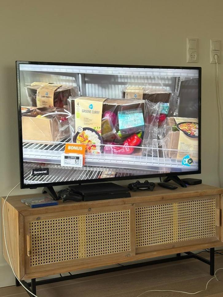 2021 OK 50" SMART UHD TV Zwart, Audio, Tv en Foto, Televisies, Gebruikt, LED, 100 cm of meer, 4k (UHD), Overige merken, 50 Hz