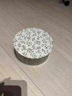 Koekjes trommel Dille en Kamille, Huis en Inrichting, Ophalen of Verzenden, Zo goed als nieuw, Glas of Kopje