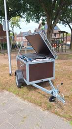 Weytens 750 kg boxtrailer – Topstaat – Kampeerstop – €550, Auto diversen, Aanhangers en Bagagewagens, Ophalen, Zo goed als nieuw