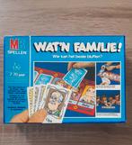Wat 'n familie - vintage spel van MB, Een of twee spelers, Ophalen of Verzenden, Zo goed als nieuw, MB Spellen