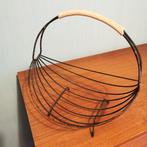 Vintage fruitschaal jaren 50 Tomado metaal schaal fifties, Huis en Inrichting, Woonaccessoires | Schalen en Manden, Overige materialen