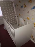 Ledikant en toebehoren zgan, Kinderen en Baby's, Ophalen, Zo goed als nieuw, Minder dan 140 cm, Matras