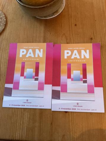 2 kaarten Pan Amsterdam 20,00 per stuk beschikbaar voor biedingen