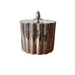 Verzilverde Victoriaanse stijl theebus, 2e helft 20e eeuw, Ophalen of Verzenden