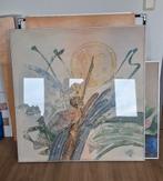 Aluminium Poster Frame met ontspiegeld glas, Ophalen, Metaal of Aluminium, Zo goed als nieuw, 75 tot 100 cm