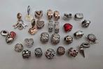 Prachtige originele Pandora bedels (zilver, bicolor, rose), Ophalen of Verzenden, Zo goed als nieuw, Zilver, Pandora