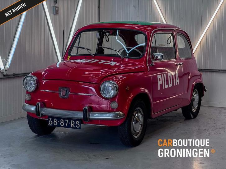 Fiat 600L Oldtimer |1971| Authentieke beleving, goed rijdend, Auto's, Oldtimers, Bedrijf, Te koop, Fiat, Benzine, Sedan, Handgeschakeld