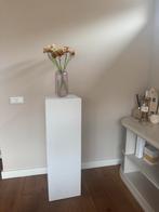 Witte zuil / pilaar / sokkel / zuilen / pilaren. 2 stuks, Huis en Inrichting, Woonaccessoires | Zuilen en Pilaren, Ophalen, Gebruikt