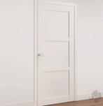 Moderne binnendeur in stomp en opdek voorgelakt, Doe-het-zelf en Verbouw, Deuren en Horren, Niet ingevuld, 80 tot 100 cm, Binnendeur