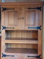 Massief licht eiken boeken kast, Antiek en Kunst, Ophalen