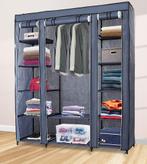 Opvouwbare Kledingkast | Campingkast | 150x45x175 | Grijs, Nieuw, Campingkast, Info@lendo-online.eu, Lendo B.V.