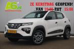 Dacia Spring Business 27 kWh Automaat Leder Navigatie Camera, Gebruikt, 920 kg, Met garantie (alle), Wit