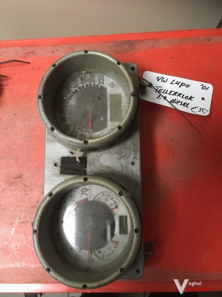 VW Lupo 1.2 diesel 2001 km tellerklok, Auto-onderdelen, Dashboard en Schakelaars, Gebruikt, Ophalen of Verzenden