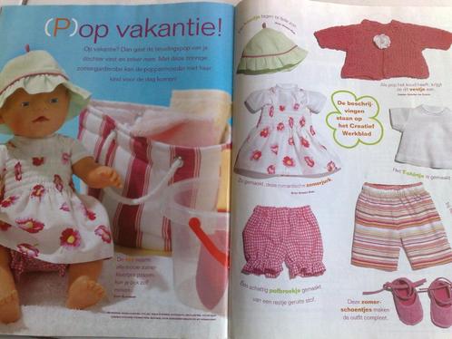 Knippie zomer 2002 , maten 86 t/m 176 , babypop kleertjes, Hobby en Vrije tijd, Kledingpatronen, Zo goed als nieuw, Kind, Knippie