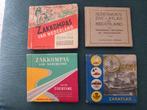 4x Oude zakatlas/zakkompas, Gelezen, Ophalen of Verzenden, Landkaart, 1800 tot 2000