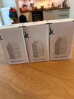 NIEUW &Klevering waxinelichtjeshouders porselein - set van 3, Huis en Inrichting, Overige materialen, Wit, Nieuw, Ophalen of Verzenden