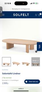 Eichholtz Salontafel Lindner - Goed Bod!, Huis en Inrichting, 100 tot 150 cm, Eikenhout, Ophalen of Verzenden, Zo goed als nieuw