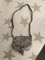 Shabbies X Wendy dames schoudertas van leer, Ophalen of Verzenden, Nieuw, Grijs, Leer
