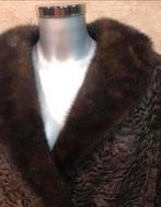 Mooie korte bruine bontjas jas maat 38-40, Maat 38/40 (M), Bruin, Etten-Leur, DJT@dejuistetoon.eu