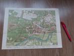 ca 1930? landkaart plattegrond Oosterbeek e.o.,   Smulders, Boeken, Atlassen en Landkaarten, Gelezen, Verzenden, Landkaart, 1800 tot 2000