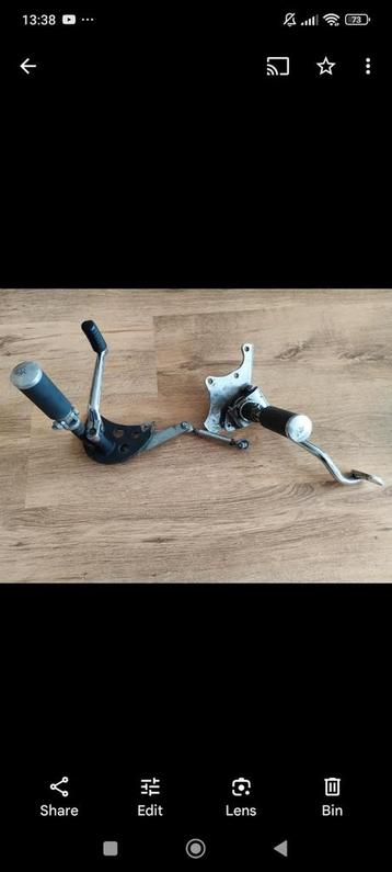 Shovelhead JB Mid Controls - JayBrake beschikbaar voor biedingen