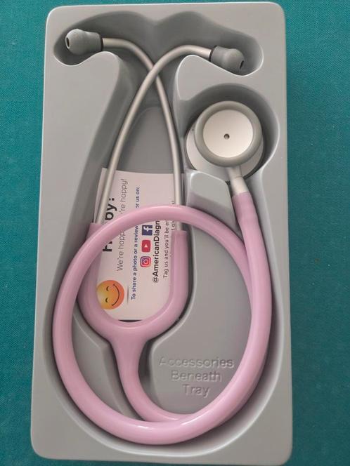 Adscope 619 - Ultra-lite Clinician Stethoscope roze, Diversen, Verpleegmiddelen, Nieuw, Ophalen of Verzenden