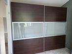 Grote Kledingkast met Schuifdeuren, Ophalen, Gebruikt, 200 cm of meer, Glas