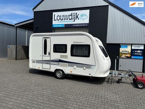 HOBBY De Luxe 400 SF ’13 (Mover, Vastbed), Caravans en Kamperen, Caravans, Bedrijf, tot en met 4, 750 - 1000 kg, Treinzit, Hobby