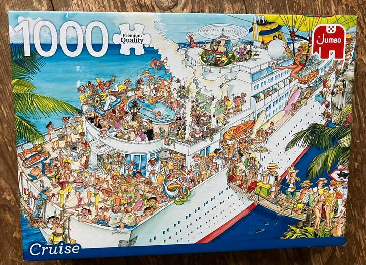 JUMBO legpuzzel, Hobby en Vrije tijd, Denksport en Puzzels, Zo goed als nieuw, Legpuzzel, 500 t/m 1500 stukjes, Ophalen of Verzenden