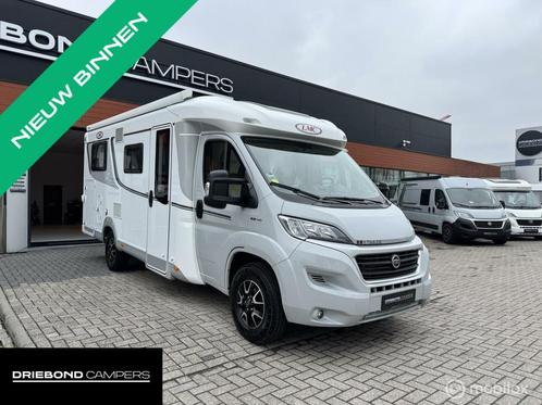 Lmc T662 Grey Selection 9T-Automaat Enkele Bedden Luifel Fie, Caravans en Kamperen, Campers, Bedrijf, Half-integraal, tot en met 3