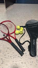 complete tennis set voor twee personen, Overige merken, L00, Ophalen of Verzenden, Zo goed als nieuw
