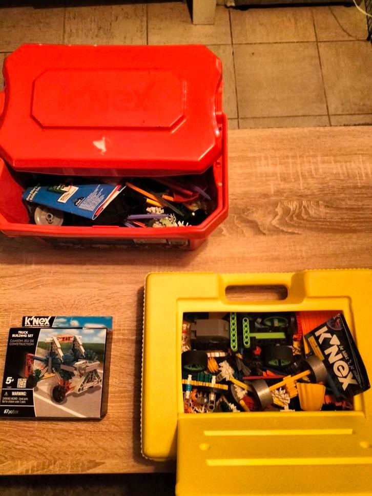 Knex 2 orginele kisten vol, Kinderen en Baby's, Speelgoed | Bouwstenen, Zo goed als nieuw, K'nex, Ophalen of Verzenden