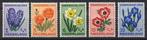 Nederland NVPH nr 602/6 ongebruikt Zomerzegels 1953, Verzenden, Na 1940, Postfris