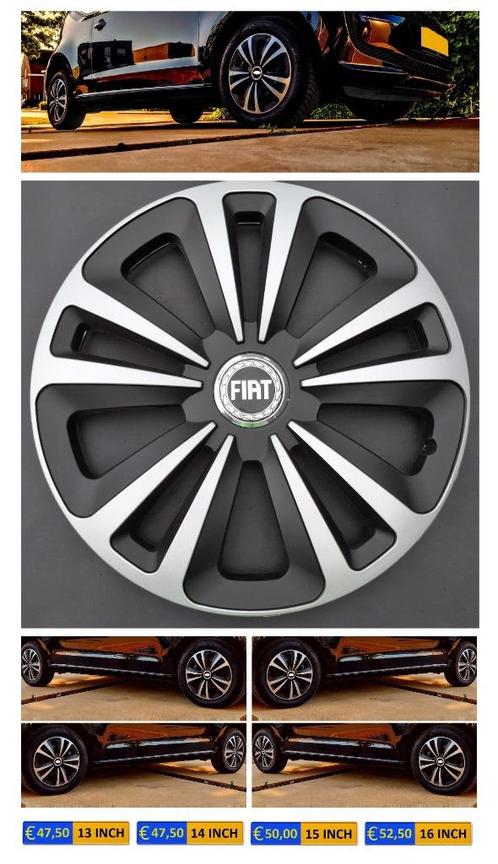FIAT 500 ▪️ PANDA ▪️ DUCATO ▪️ PUNTO | Wieldoppen sets 🔥, Auto diversen, Wieldoppen, Nieuw, Ophalen of Verzenden