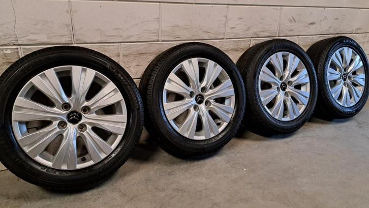 Lichtmetalen velgen C3 DS3 C4 Cactus 207 208 195/55/16, Auto-onderdelen, Banden en Velgen, Banden en Velgen, Zomerbanden, 16 inch