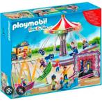Playmobil kermis - brandweer - politie, Kinderen en Baby's, Speelgoed | Playmobil, Ophalen of Verzenden, Gebruikt