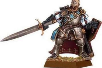 Warhammer empire captain with sword and shield beschikbaar voor biedingen