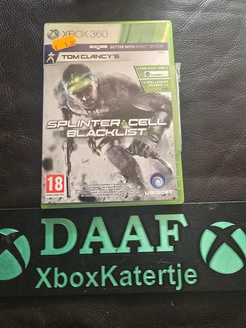 Tom Clancy's splinter cell blacklist - xbox 360/one/series x, Spelcomputers en Games, Games | Xbox 360, Zo goed als nieuw, Shooter
