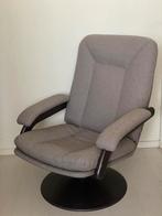 Vintage Leolux draaifauteuil / fauteuil, Ophalen, Gebruikt, 75 tot 100 cm, Metaal