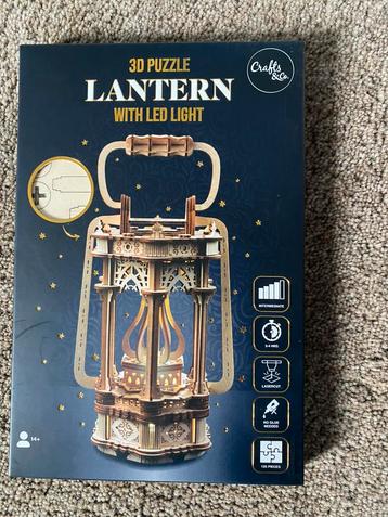 Puzzel 3D lantaarn beschikbaar voor biedingen