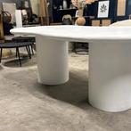 Organische Eettafel Seki 200 cm Wit van By-Boo, Antiek en Kunst, Ophalen