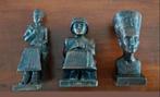 Bronzen Egyptische beeldjes, Verzamelen, Beelden en Beeldjes, Ophalen, Zo goed als nieuw, Mens