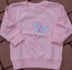 Lichtroze sweater maat 80 *NIEUW* (3465), Kinderen en Baby's, Babykleding | Maat 80, Ophalen of Verzenden, Nieuw, Meisje, Truitje of Vestje