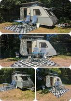 Caravan huren |Retro Kip caravan te huur| Volledige inboedel, Caravans en Kamperen