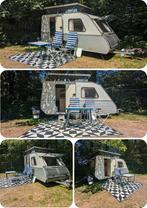 Caravan huren |Retro Kip caravan te huur| Volledige inboedel